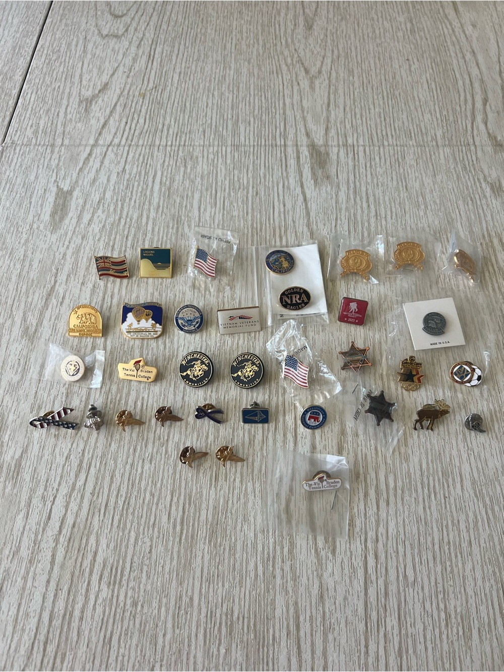 Lot of 35 Random Collectible Pins